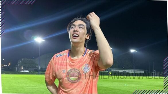 au-kittipon-tippayatayarut-tich-cuc-tham-gia-trong-su-kien-channel-3 Anh tích cực tham gia đá banh trong sự kiện kỷ niệm 54 năm thành lập đài Channel 3