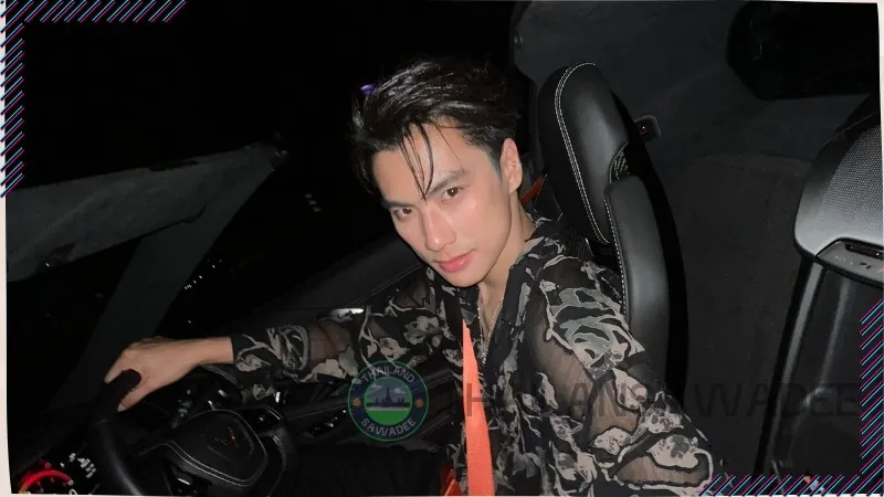 Ohm Pawat có niềm đam mê với xe