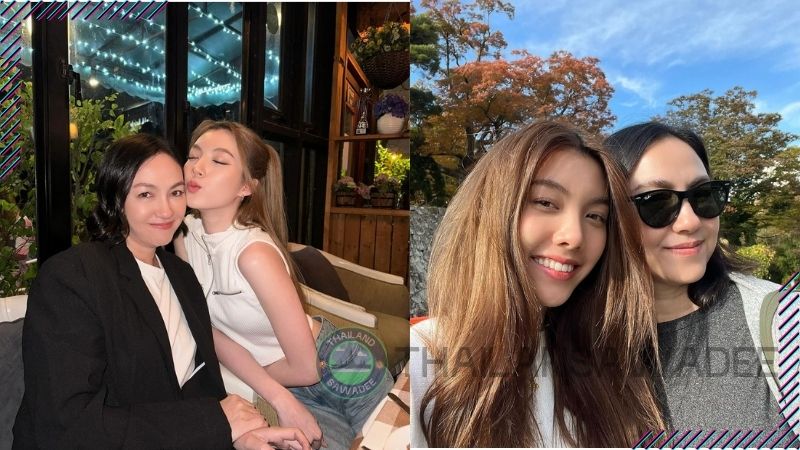 Orm Kornnaphat Sethrattanapong chia sẻ những khoảnh khắc thân thiết cùng mẹ