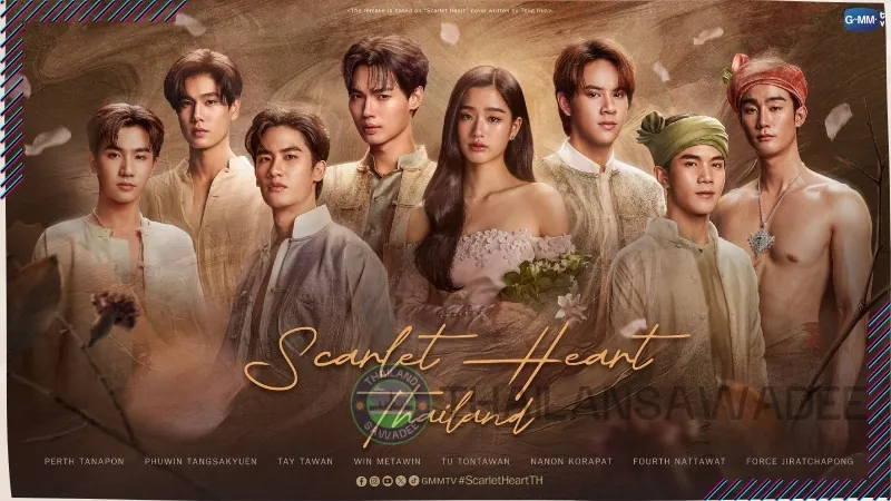 Tu Tontawan trong series mới của GMMTV - Scarlet Heart Thái Lan