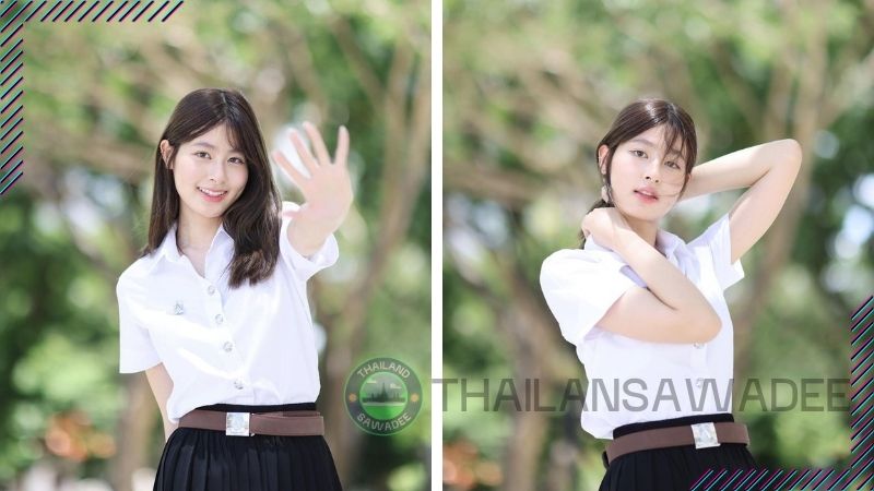 Cô nàng Pahn xinh đẹp tại khuôn viên trường Đại học Chulalongkorn