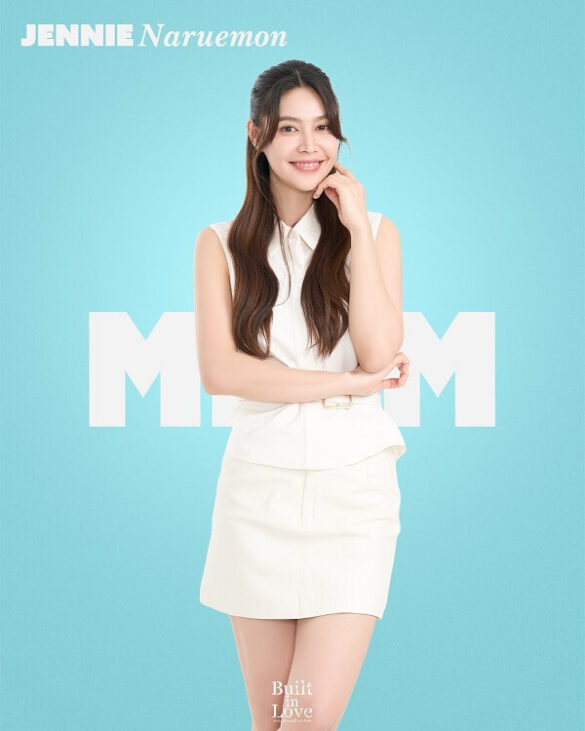 built-in-love-series-10 Jennie Naruemon trong vai Mim trong series Built in Love