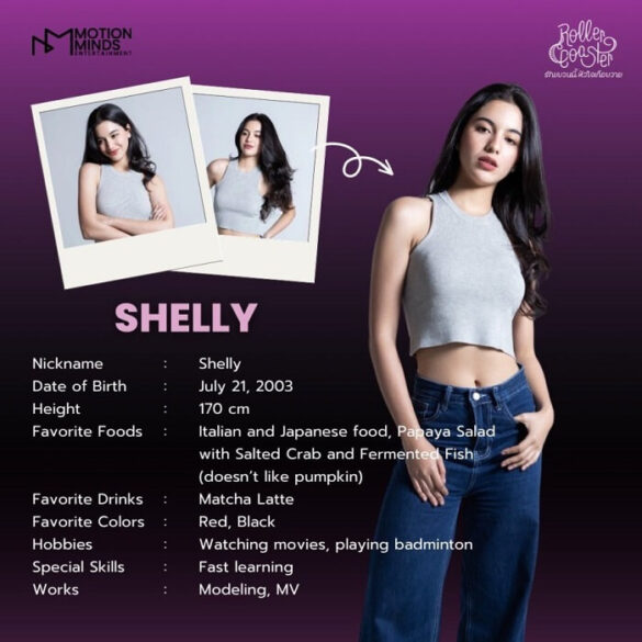 Diễn viên Shelly trong phim Roller Coaster