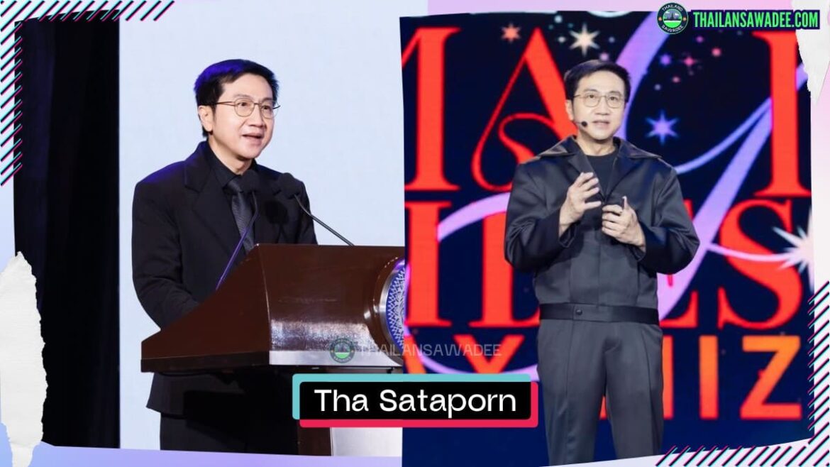 Tha Sataporn Panichraksapong là ai? Tiểu sử lý lịch profile wikipedia