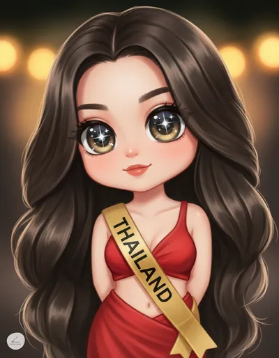 chibi-fanart-engfa-waraha-6 Fanart Engfa Waraha biểu cảm dịu