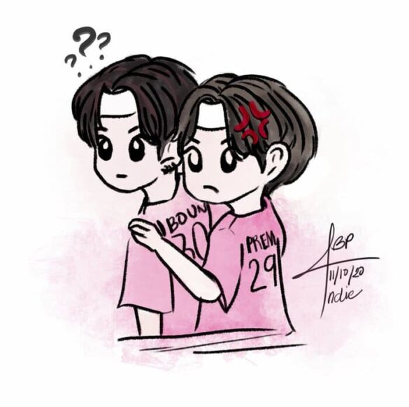 Fanart của couple BounPrem