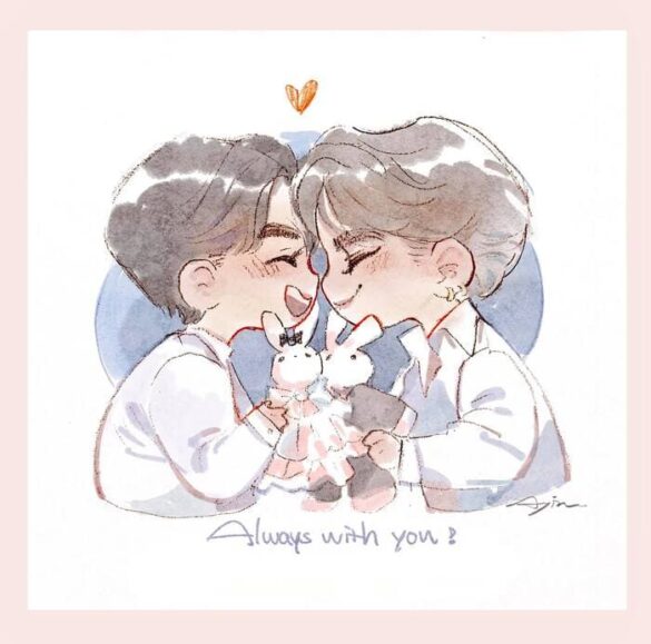 fanart-mewgulf-2 MewGulf couple chemistry tự nhiên