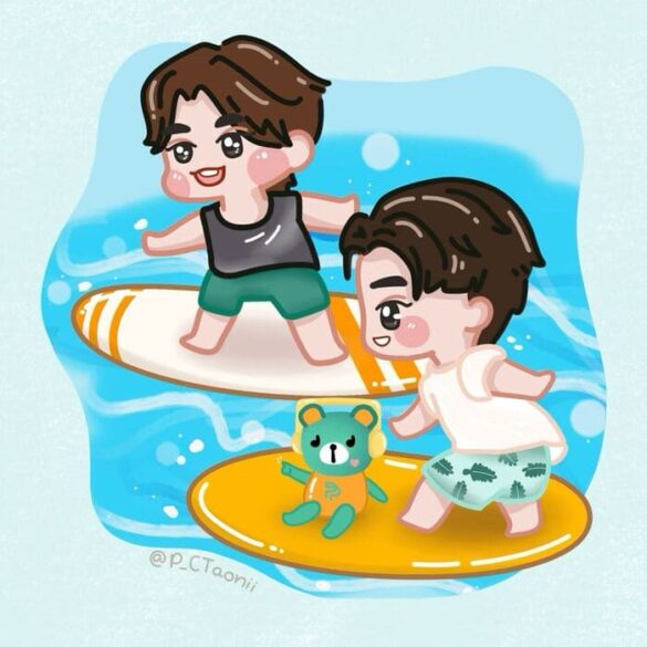 Thư viện ảnh của couple PondPhuwin Thái Lan