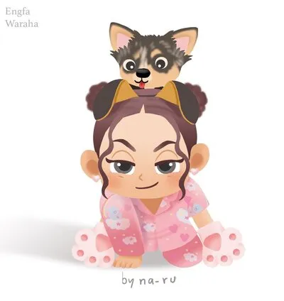 fanart-theo-concept-au-4 Fanart Engfa Waraha ánh nhìn cuốn hút