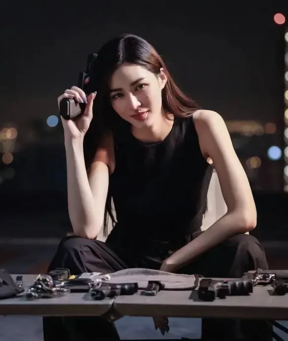 Ảnh LingLing Kwong góc chụp ngầu