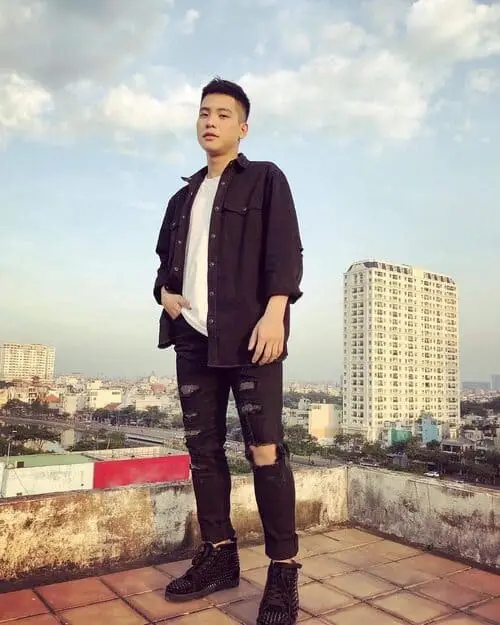 anh-quan-ap-boy-pho-1 Ảnh Quân AP boy phố, tạo dáng trên rooftop