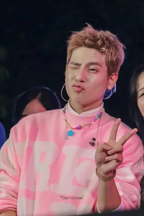 anh-quan-ap-chu-mo-1 Ảnh Quân AP chu mỏ, nháy mắt và giơ tay V