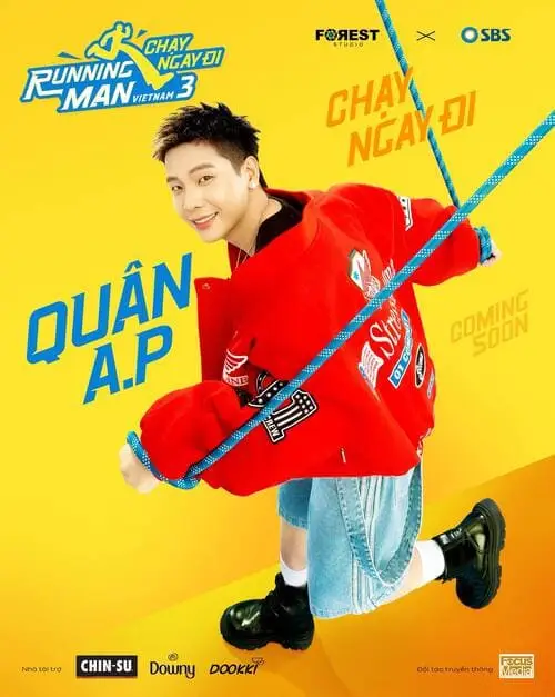 anh-quan-ap-running-man-1 Ảnh Quân AP Running Man, poster Chạy Ngay Đi Vietnam