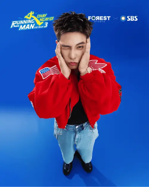anh-quan-ap-running-man-2 Quân AP Running Man, tạo hình áo đỏ năng động