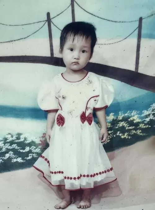 anh-juky-san-hoi-nho-1 Ảnh Juky San hồi nhỏ với gương mặt bầu bĩnh và nét dễ thương