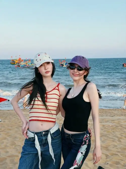 anh-juky-san-va-lamoon Ảnh Juky San chụp cùng Lamoon với thần thái tươi sáng và dễ thương