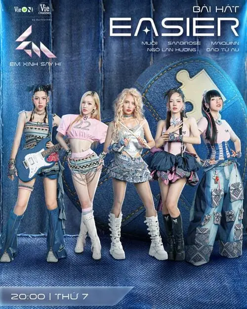 anh-maiquinn-va-easier Ảnh MaiQuinn trong poster ca khúc Easier cùng các nghệ sĩ nữ